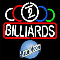 Blue Moon Ball Billiard Te t Pool Beer Sign Neon Sign