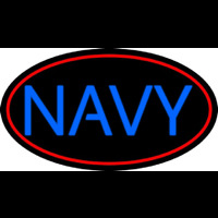 Blue Navy Neon Sign