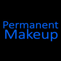 Blue Permanent Makeup Neon Sign