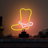 Boot Desktop Neon Sign