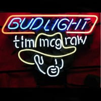Bud Tim Mcgraw Neon Sign
