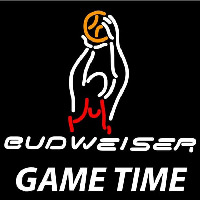 Budweiser Basketball Gametime Beer Sign Neon Sign