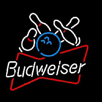 Budweiser Bowling Ball Neon Sign