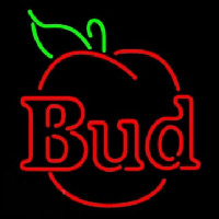 Budweiser Bud Apple Neon Sign