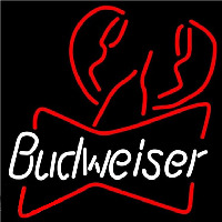 Budweiser Lobster Beer Sign Neon Sign