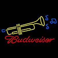 Budweiser Trumpet Neon Sign