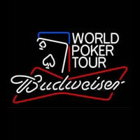 Budweiser World Poker Tour Neon Sign