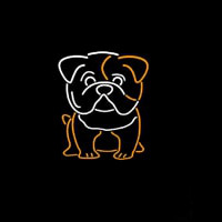 Bull Dog Neon Sign