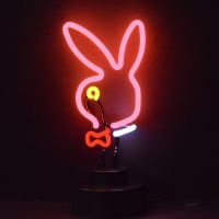 Bunny Head Desktop Neon Sign
