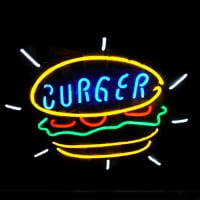 Burger Neon Sign