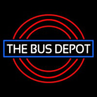 Bus Depot Neon Sign