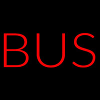 Bus Red Neon Sign
