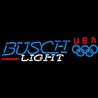 Busch Light Olympic Beer Sign Neon Sign