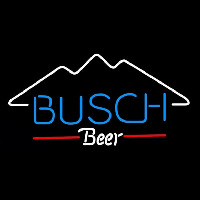 Busch Mountain Beer Sign Neon Sign