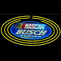Busch Nascar Oval Beer Sign Neon Sign