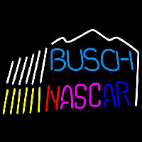 Busch Nascar mountain Beer Sign Neon Sign