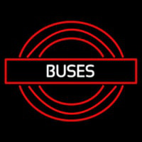 Buses Roundel Logo Neon Sign