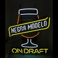 CERVEZA NEGRA MODELO ON DRAFT Neon Sign