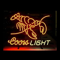 COORS LIGHT LOBSTER Neon Sign
