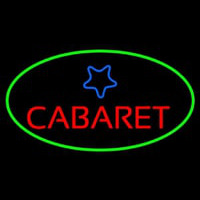 Cabaret Star Logo Neon Sign