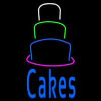 Cake With Cake Layer Neon Sign