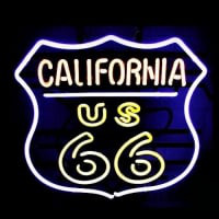 California Route 66 Neon Sign