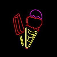 Candy And Ice Cream Neon Sign