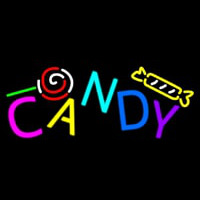 Candy With Toffees Neon Sign