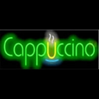 Cappuccino Cafe Neon Sign