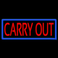 Carry Out Neon Sign