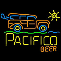 Cerveza Pacifico Sun Bus Neon Sign