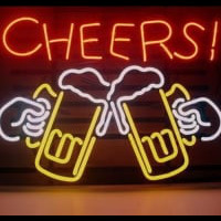 Cheers Beer Neon Sign