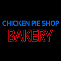 Chicken Pie Shop Bakery Neon Sign