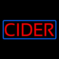 Cider Neon Sign