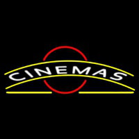 Cinemas Neon Sign