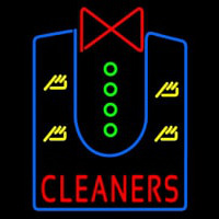 Cleaners With Shirt Neon Sign