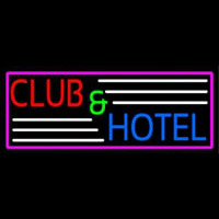 Club And Hotel Bar Neon Sign