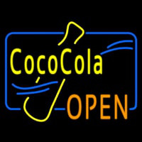 Coca Cola Open Neon Sign