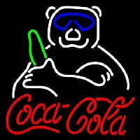 Coca Cola Panda Neon Sign