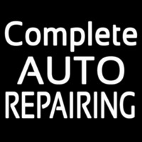 Complete Auto Repairing Neon Sign