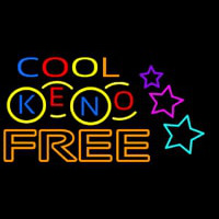 Cool Keno Free 1 Neon Sign