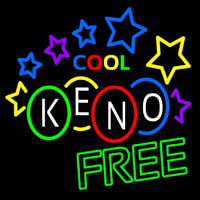 Cool Keno Free Neon Sign