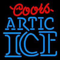 Coors Artic Ice Beer Sign Neon Sign