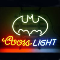 Coors Batman Beer Neon Sign
