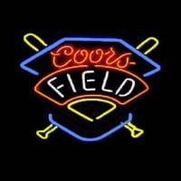 Coors Field Beer Bar Neon Sign