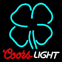 Coors Light Clover Beer Sign Neon Sign