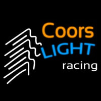 Coors Light Racing Beer Neon Sign