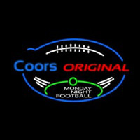 Coors Original Monday Night Football 35th Anniversary Neon Sign