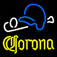 Corona Baseball Beer Sign Neon Sign