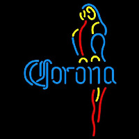 Corona Blue Parrot Beer Sign Neon Sign